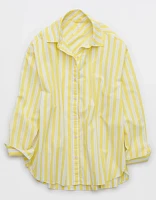 Aerie Good Day Cover Up Button Down Shirt