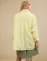 Aerie Good Day Cover Up Button Down Shirt