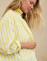 Aerie Good Day Cover Up Button Down Shirt