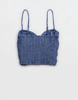 Aerie Pool-To-Party Cinched Tube Top