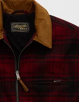 AE Oversized Plaid Chore Jacket