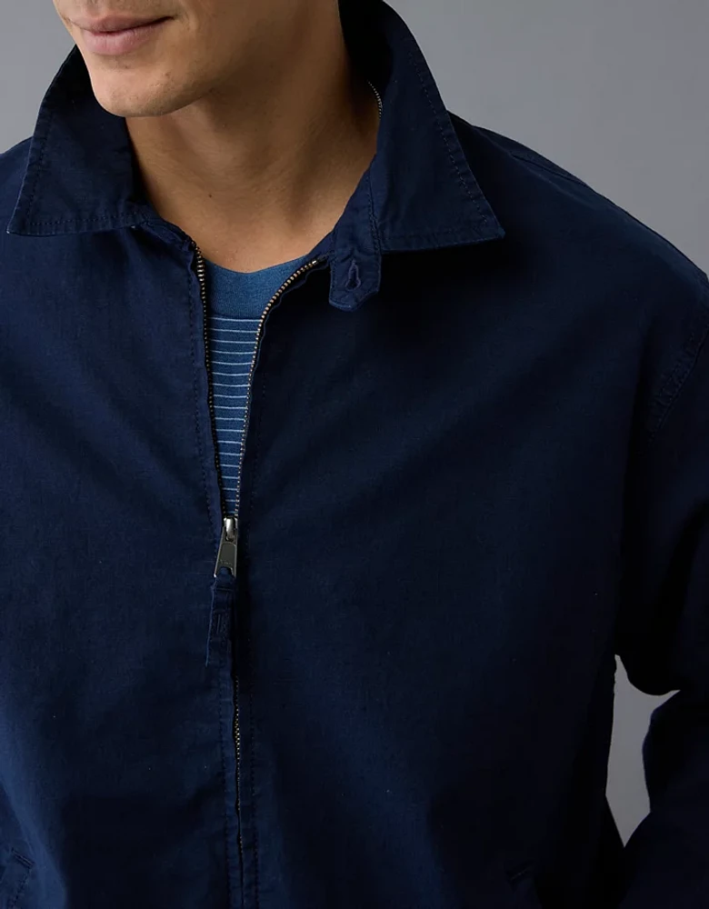 Blouson de club en mélange lin 24/7 AE