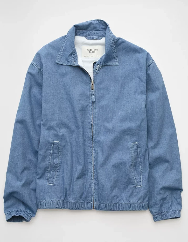 Blouson de club en chambray AE