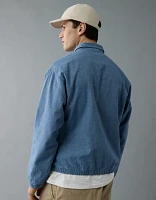 Blouson de club en chambray AE