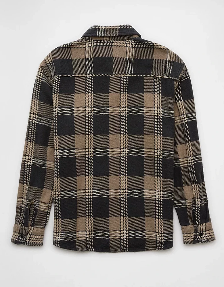 AE Textured Flannel Shirt