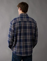 Chemise en flanelle texturée AE