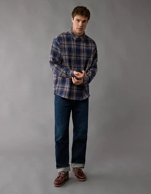 Chemise en flanelle texturée AE