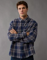 Chemise en flanelle texturée AE