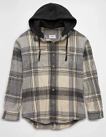 AE Hooded Flannel Shirt