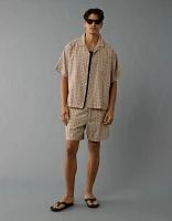 AE Poolside Printed Button-Up Shirt