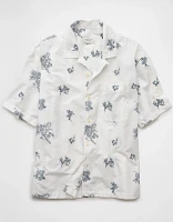 AE Poolside Floral Button-Up Shirt