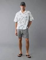 AE Poolside Floral Button-Up Shirt