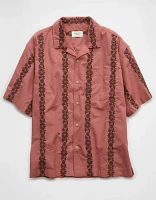 AE Poolside Printed Button-Up Shirt