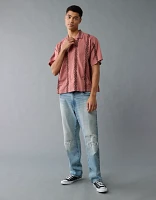 AE Poolside Printed Button-Up Shirt