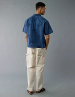 AE Poolside Printed Button-Up Shirt