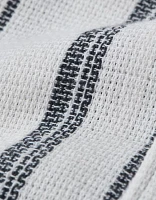 Chemise boutonnée rayée bord de la piscine AE