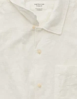 Chemise rayée boutonnée bord de la piscine AE