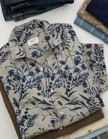 AE Poolside Floral Button-Up Shirt