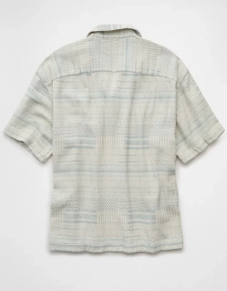 Chemise rayée bord de la piscine texturée AE