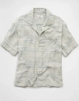 Chemise rayée bord de la piscine texturée AE