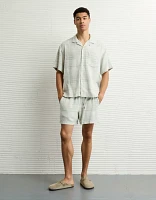 Chemise rayée bord de la piscine texturée AE