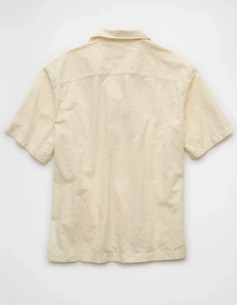 Chemise à image texturée bord de la piscine AE