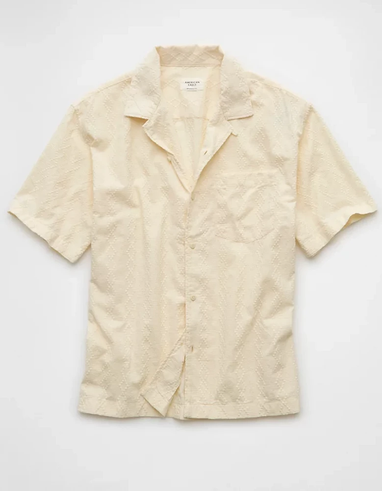 Chemise à image texturée bord de la piscine AE