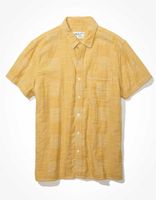 AE Mixed Pattern Button-Up Resort Shirt