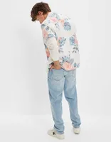 AE Floral Button-Up Resort Shirt