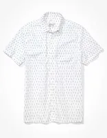 AE Dash Pattern Button-Up Resort Shirt