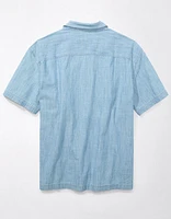 Chemise bord de la piscine en chambray AE