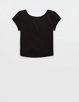 OFFLINE By Aerie Real Me Open Back T-Shirt