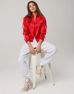 OFFLINE By Aerie You're A Winner Satin Jacket