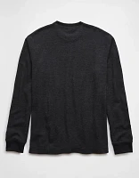 AE Long-Sleeve Ribbed Thermal T-Shirt