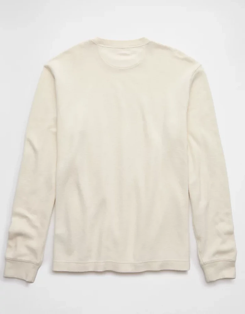 AE Long-Sleeve Ribbed Thermal T-Shirt