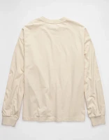 AE Oversized Long-Sleeve T-Shirt