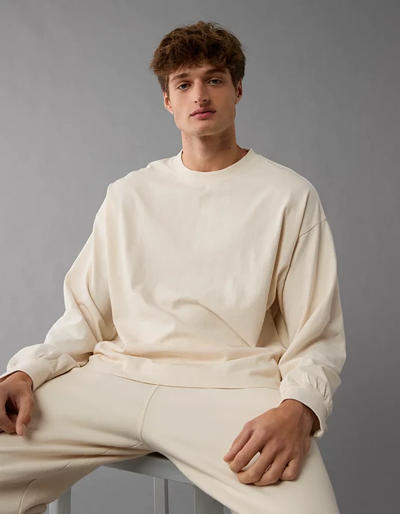 AE Oversized Long-Sleeve T-Shirt