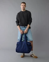 AE Long-Sleeve Boxy Sueded Jersey T-Shirt