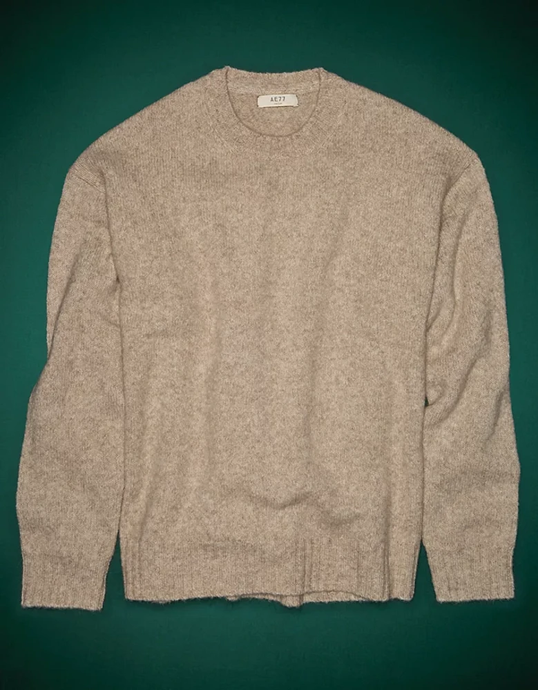 AE77 Premium Alpaca-Blend Sweater