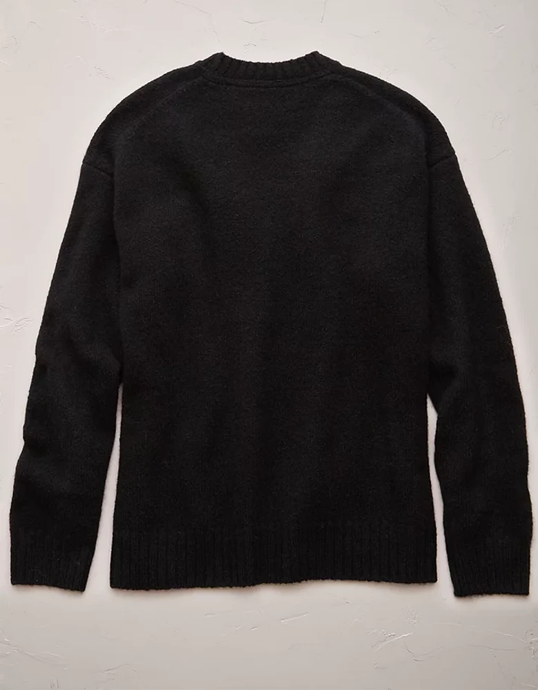AE77 Premium Alpaca-Blend Sweater