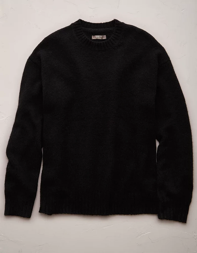 AE77 Premium Alpaca-Blend Sweater