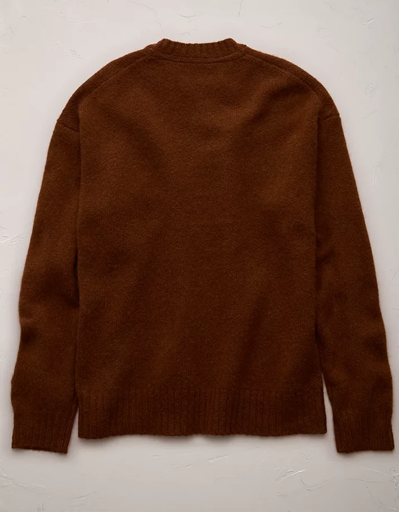 AE77 Premium Alpaca-Blend Sweater