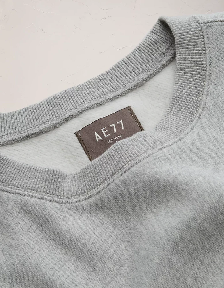 AE77 Premium Fleece Crew Neck Sweatshirt