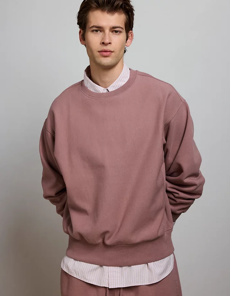 AE77 Premium Fleece Crew Neck Sweatshirt