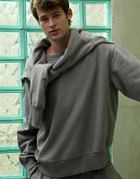 AE77 Premium Fleece Crew Neck Sweatshirt