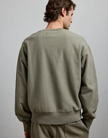 AE77 Premium Fleece Crew Neck Sweatshirt