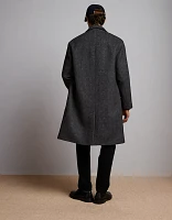 AE77 Premium Wool-Blend Top Coat