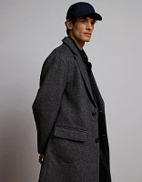 AE77 Premium Wool-Blend Top Coat