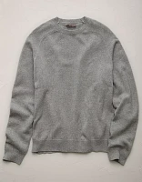 AE77 Premium Cashmere-Blend Crew Neck Sweater