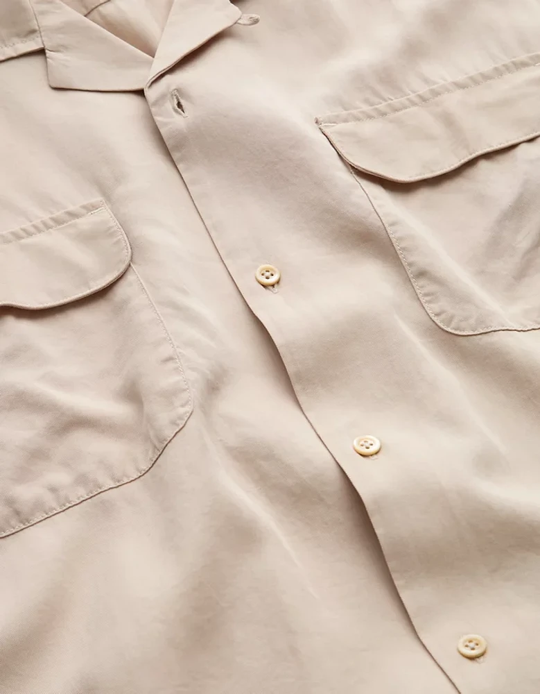 Chemise boutonnée à manches courtes décontractée haut de gamme AE77